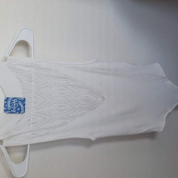 Free People NWT On Point Bodysuit White Medium M - Picture 4 of 7